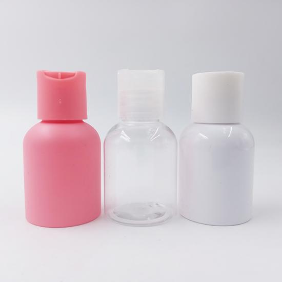 2oz Pink Frosted Toner Bottles