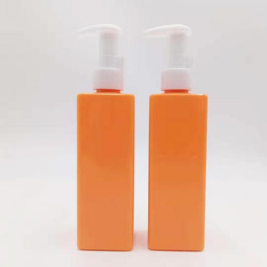 Square Body Cream Lotion Pump Bottle